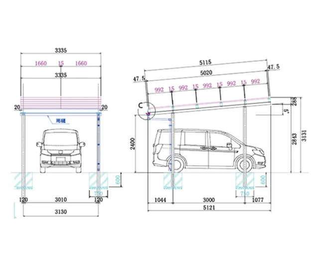 Car space