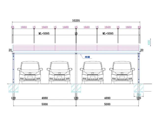 Car space