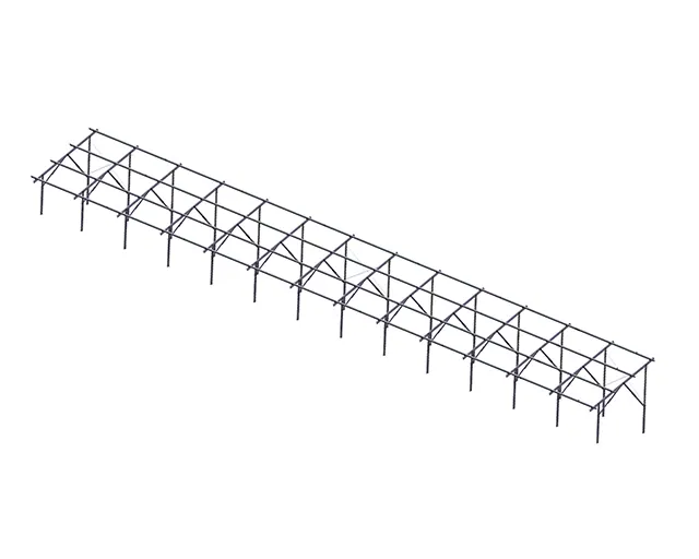 Double Ramming Pile installation