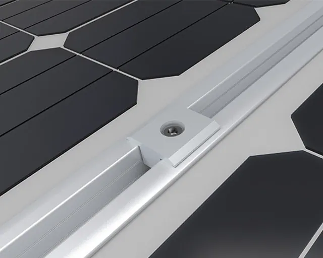 Double Sided Ballasted System installation