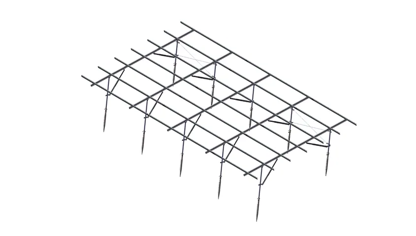 Ground Screw Mounting Solution – 2
