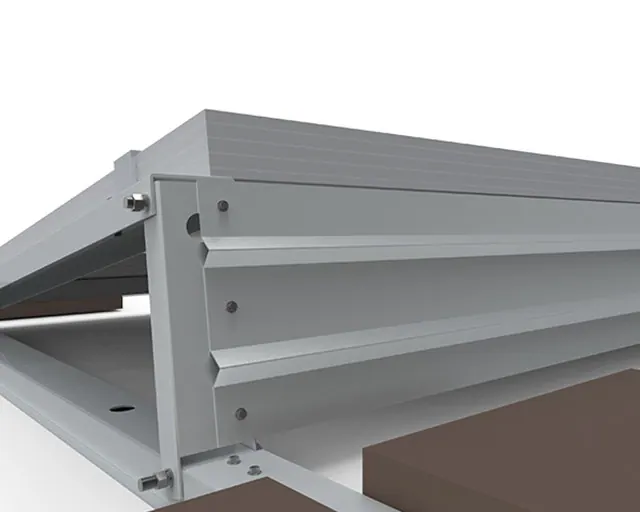 Single Sided Ballasted System installation