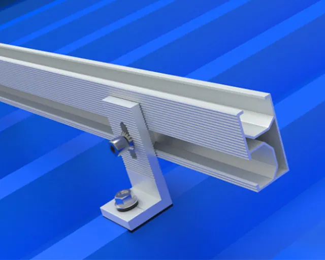 Trapezoidal-Corrugated Sheet Metal installation