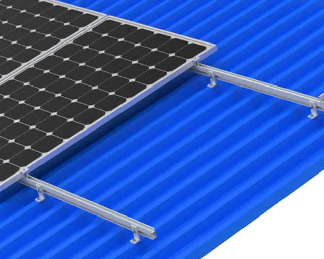 Trapezoidal-Corrugated Sheet Metal installation